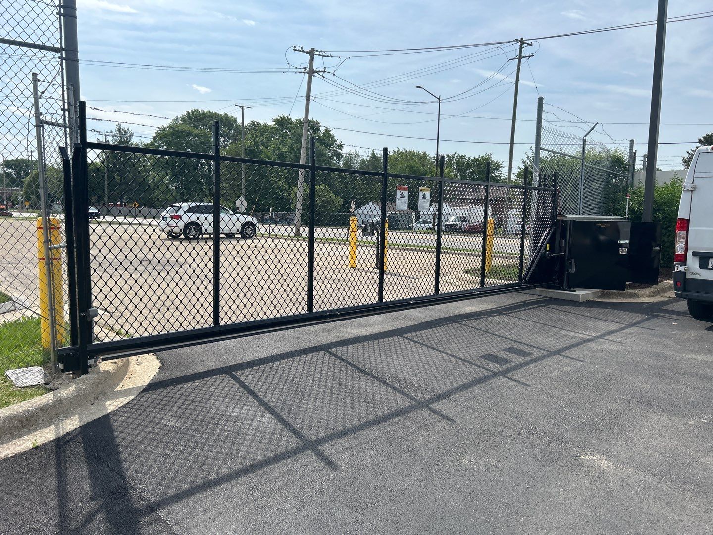 security gate installed in Melrose Park, Illinois